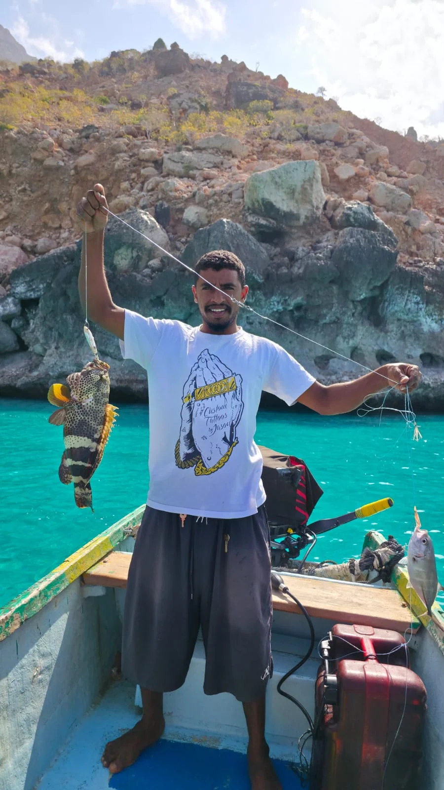 Marine life and coral reefs around Socotra Island