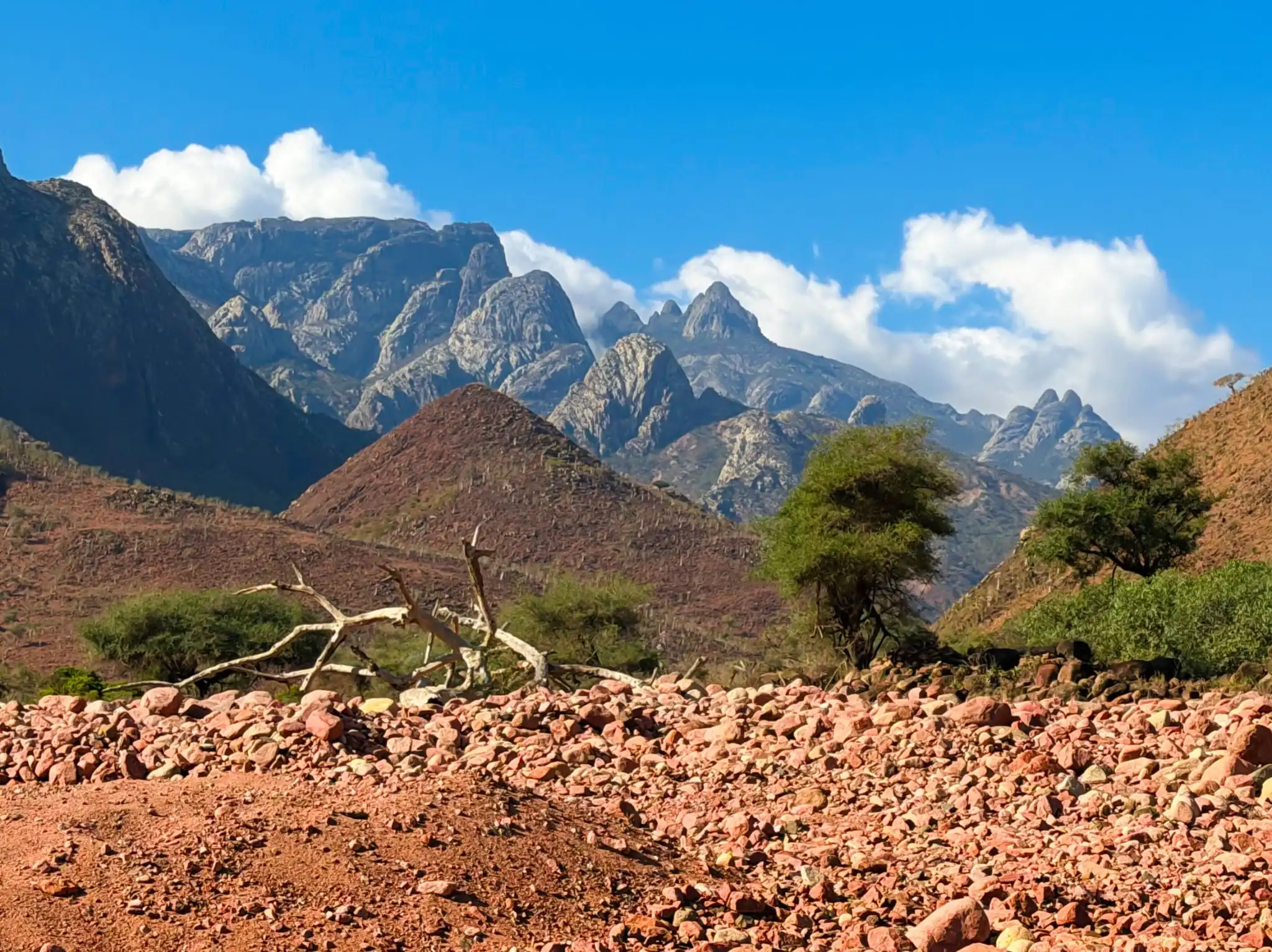 Landscape of Socotra Island